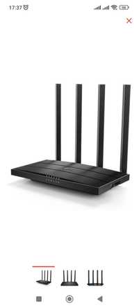 Роутер TP-LINK Archer C6U черный