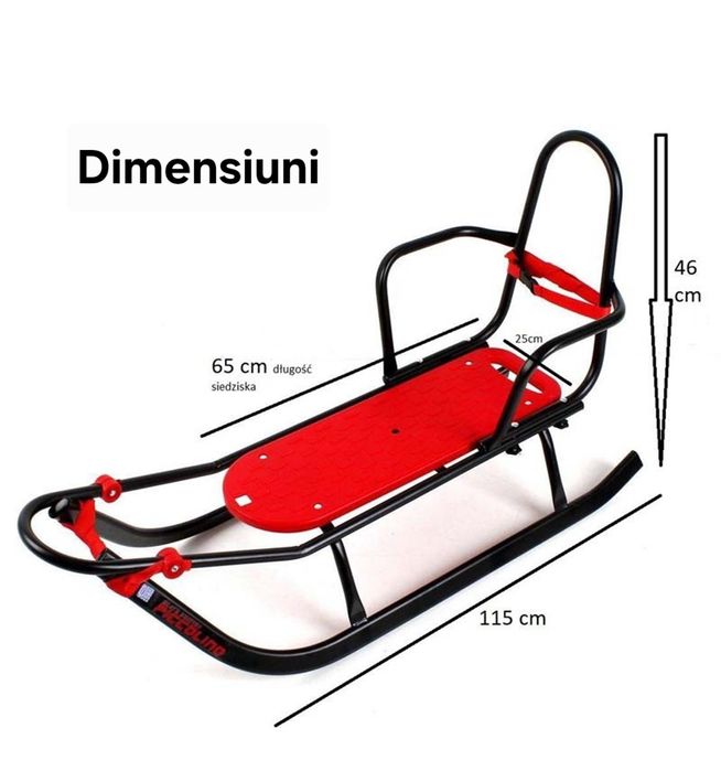 Sanie piccolino black  edition