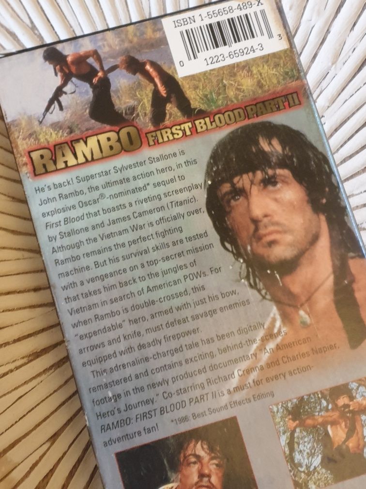 Caseta VHS Rambo