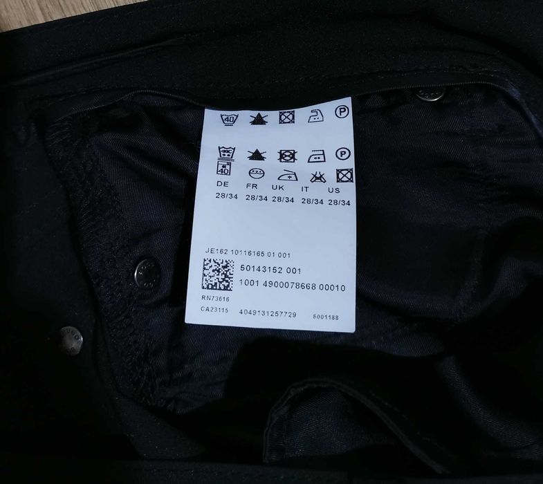 Pantaloni de dama Hugo Boss Athleisure Relaxed-fit trousers noi 28/34