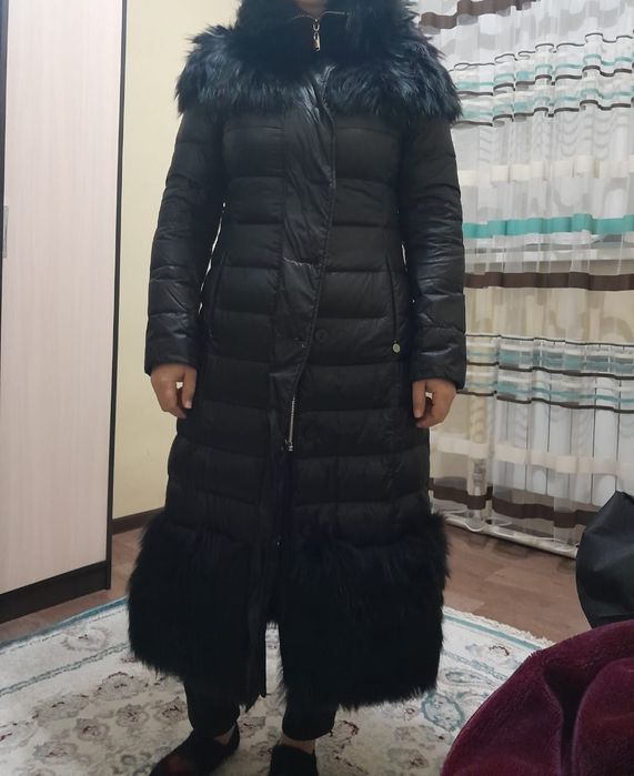 Куртка длинная зимняя очень теплая