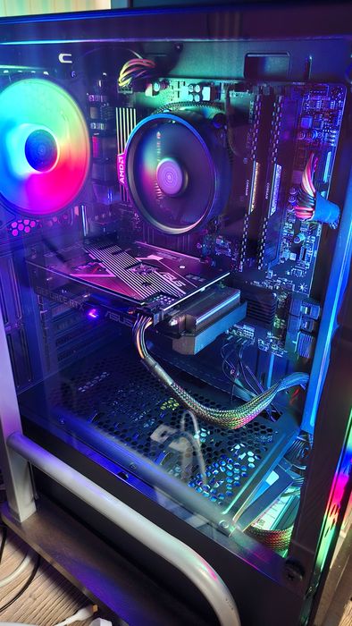 Vind pc gaming intel i5 13400f + rtx 3060 12gb,obtional monitor nou