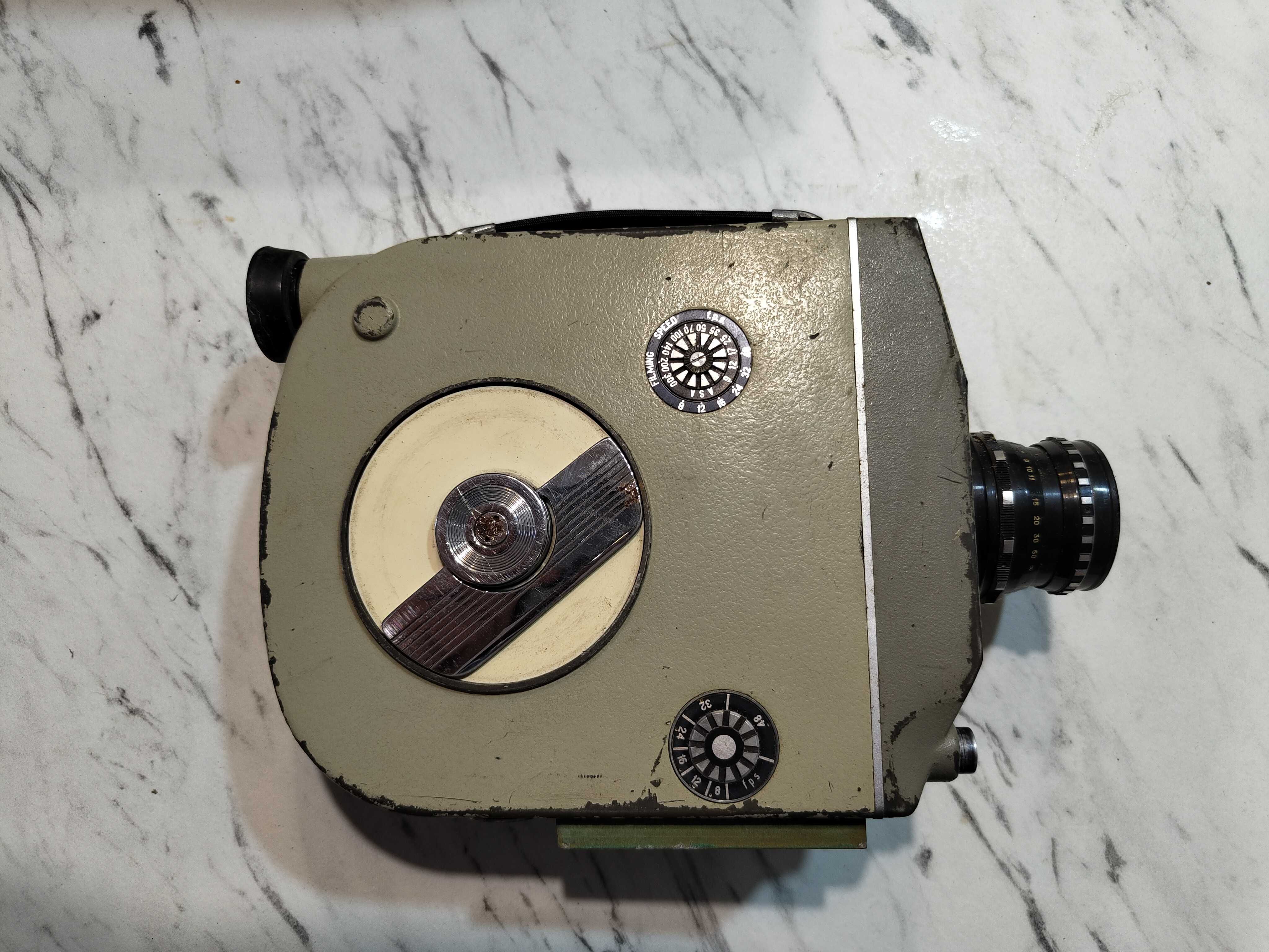 Ретро/Винтидж полуавтоматична 16 мм кино камера - КРАСНОГОРСК 1