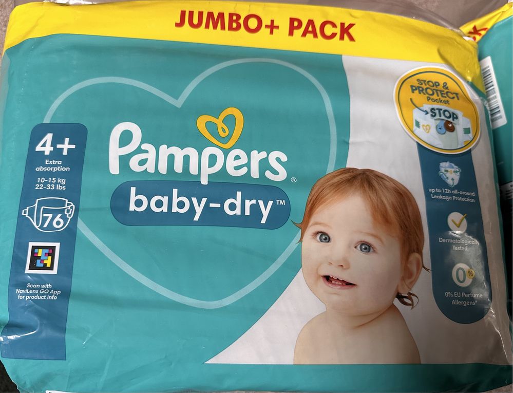 Pampers внос от Англия