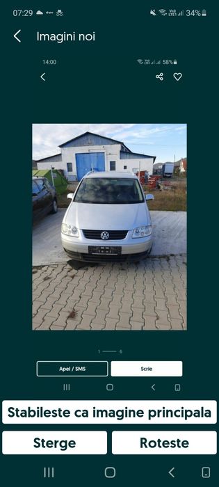 Piese touran 1,9  tdi2,0 tdi