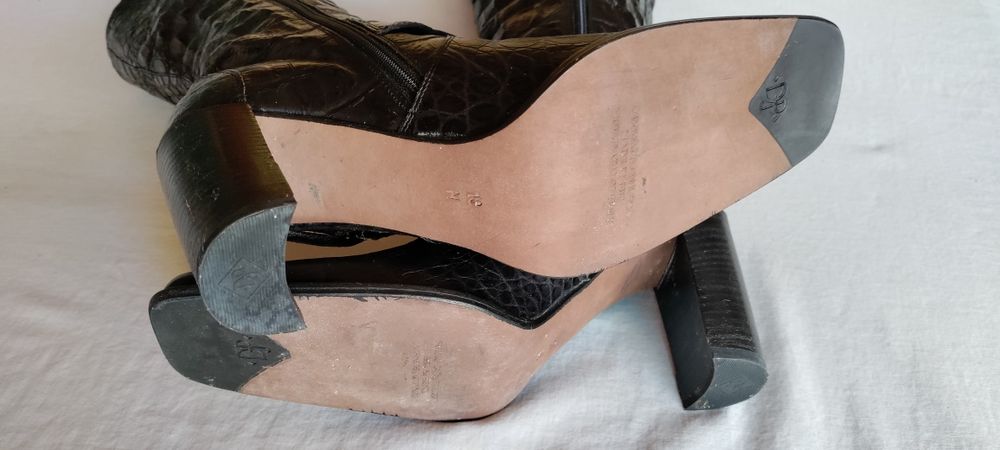 Cizme piele, mărimea 39-40,NOI, donaldi Plimer