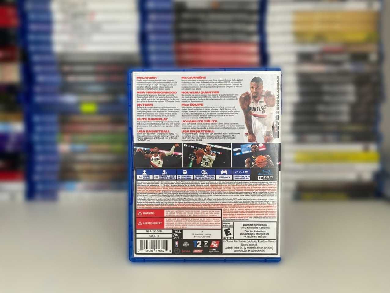 NBA 2K21 PS4/PS5 НБА 2К21 Пс4 Большой Выбор Дисков