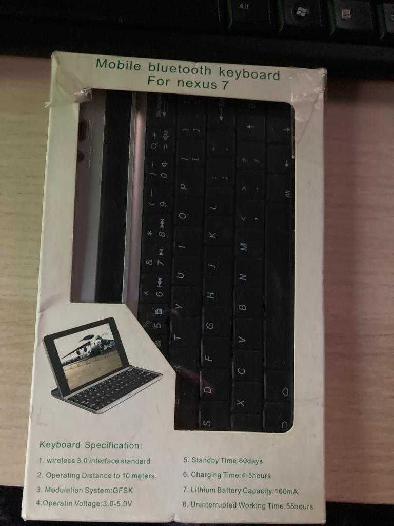 Tastatura Bluetooth Aluminiu 7 Inch
