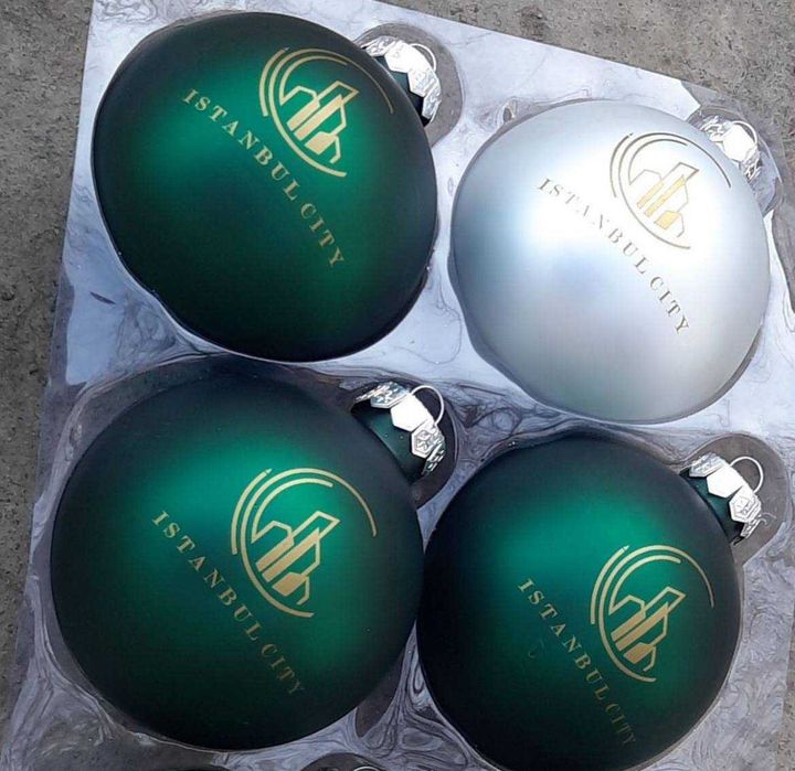 Елочные шары с вашим лого