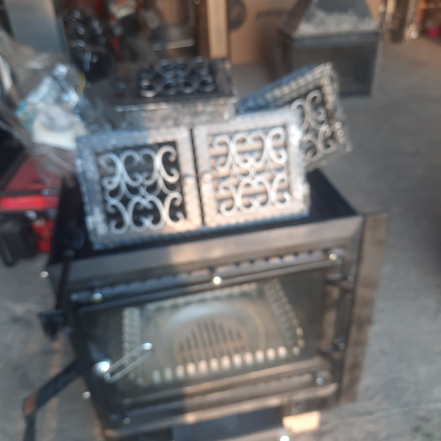 Focar șemineu KAGO de 15 kw fonta masiva