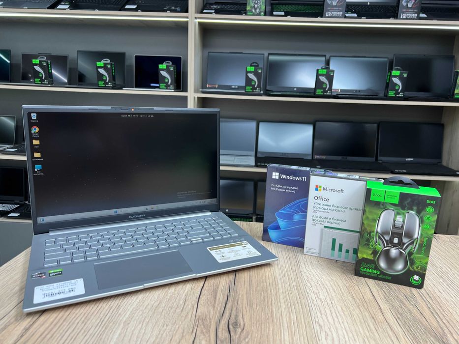 Ноутбук ASUS VivoBook 15 Pro І Ryzen 5-5600H І 16GB І512GB І GTX1650