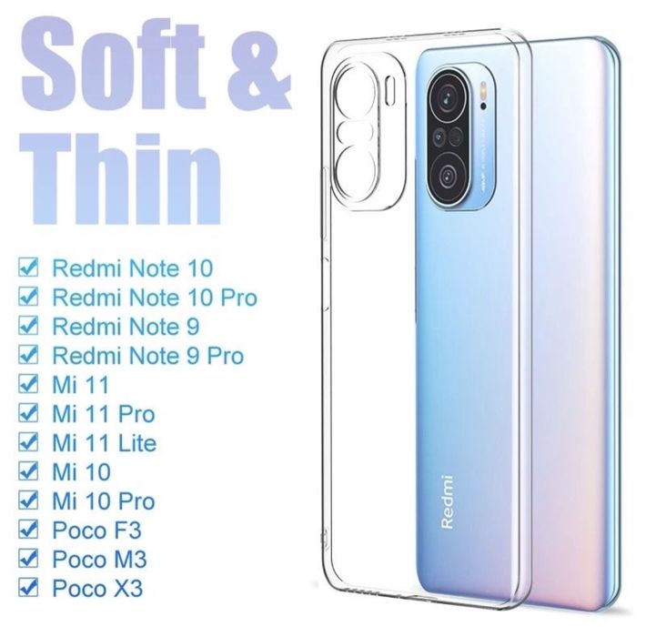 XIAOMI Redmi Note 10T/11/12/13 PRO 5G Husa Super Case Camera Safe