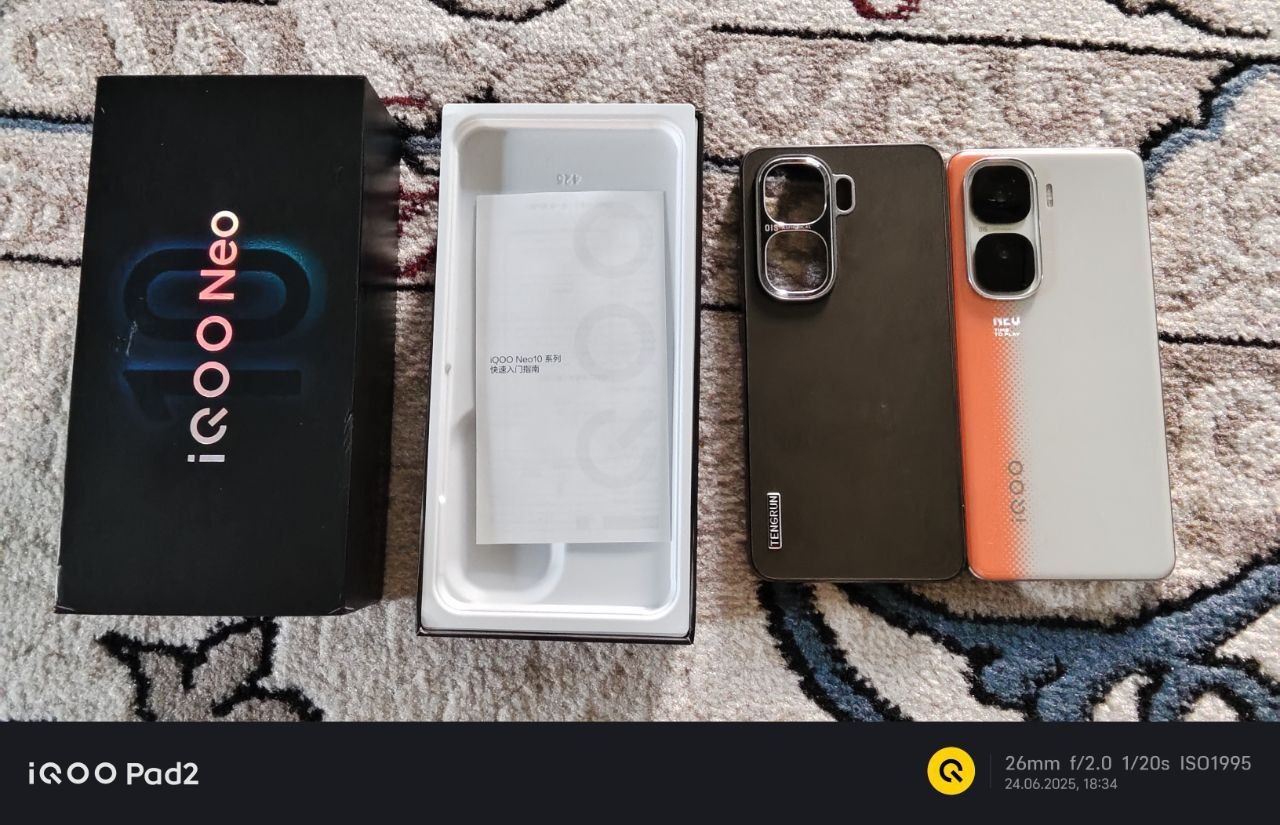 Vivo Iqoo Neo 10 garantiyasi bilan