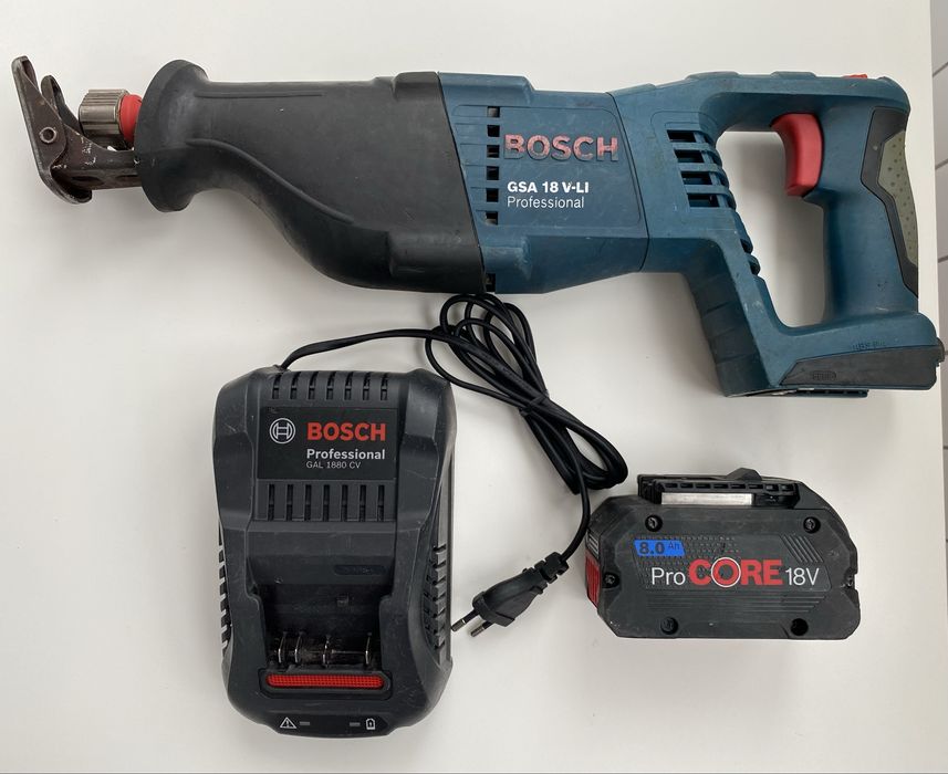 Fierastrau sabie Bosch GSA 18 V-LI + ProCORE 8Ah + GAL 1880 CV