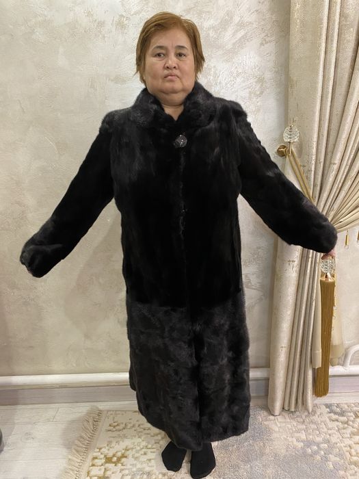 Норковая шуба, 90000тг, можно договорится