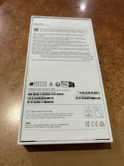 Iphone 16 Plus 256gb NOU