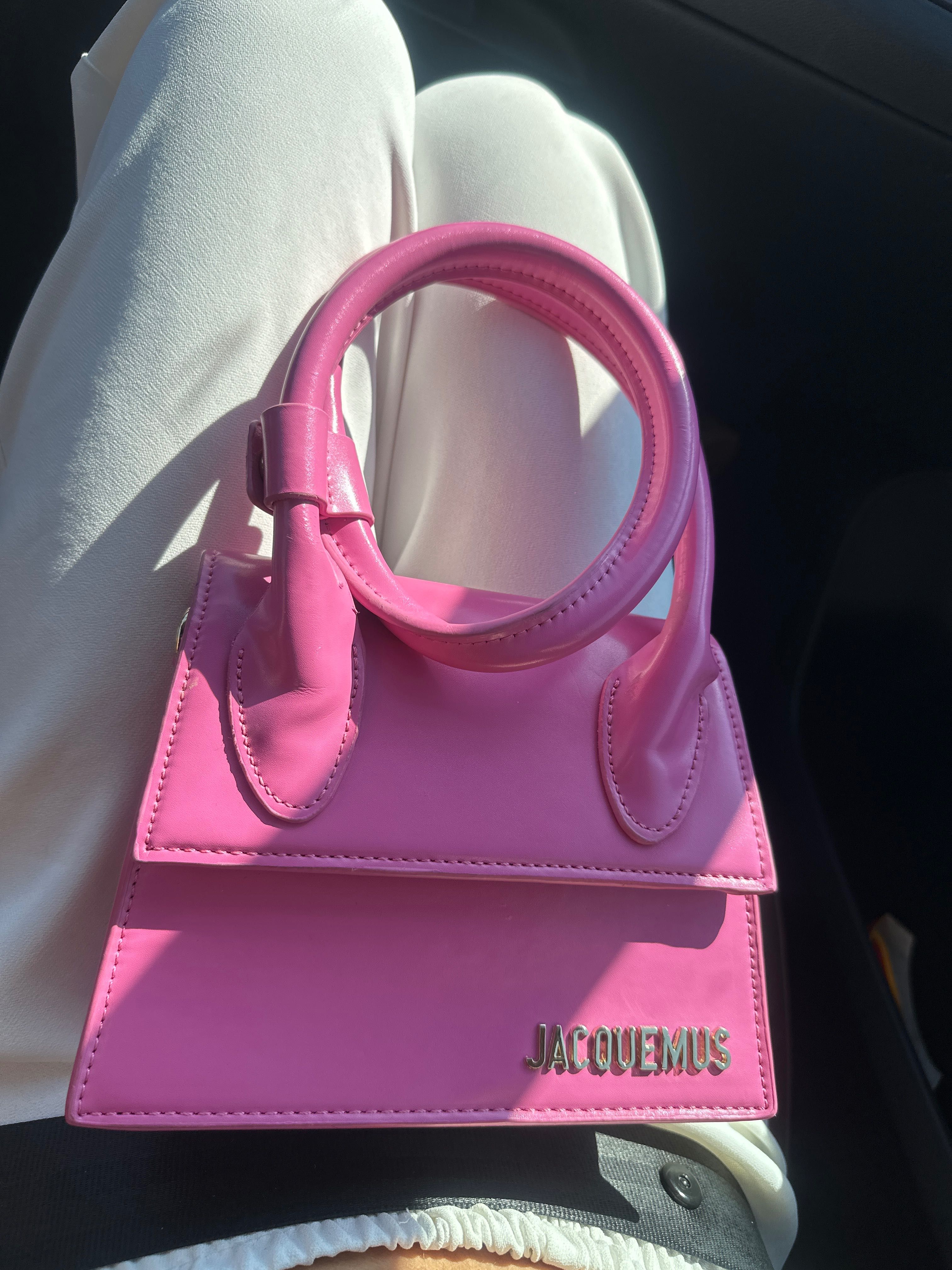 Чанта Jacquemus розова