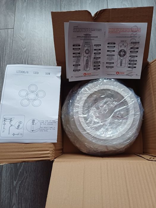 Lustre Led cu telecomanda noi 50w