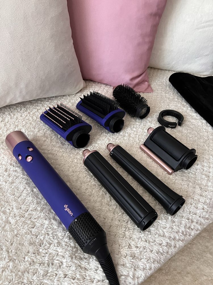 Маша Multistyler Dyson Airwrap Complete Long HS05, Син / Розов