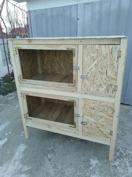 Vând cuști pentru iepuri