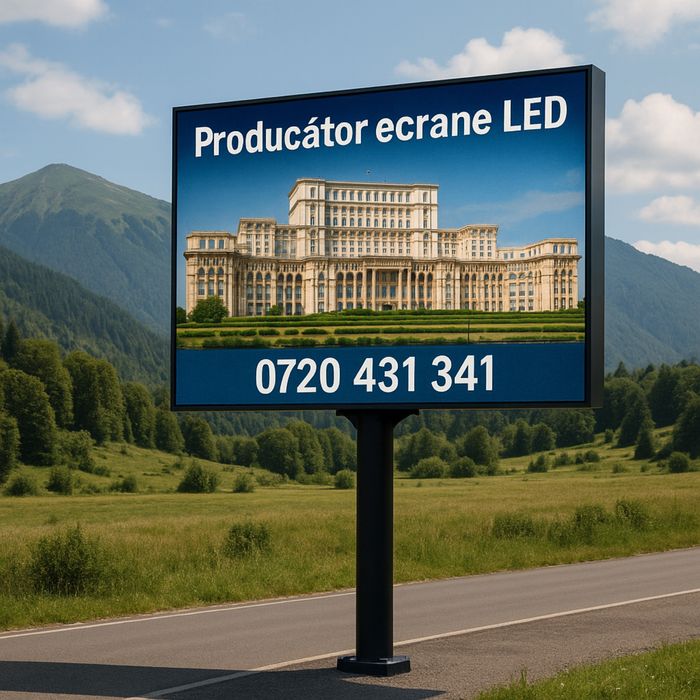 Ecran led publicitar P2.5 , P5 , P10 , P16 , P20 , P25 exterior
