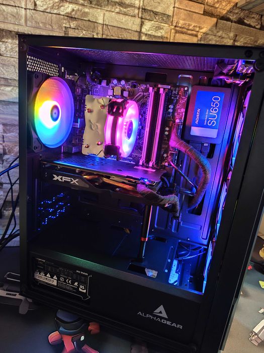 Calculator/PC/Light Gaming i5-6600/RX570/16GB DDR4/SSD+HDD