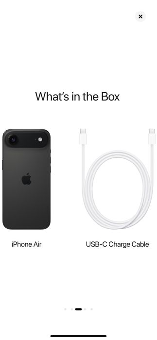 Iphone Air black 256gb