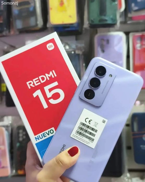 Redmi 15 256gig im otgan yengi ful