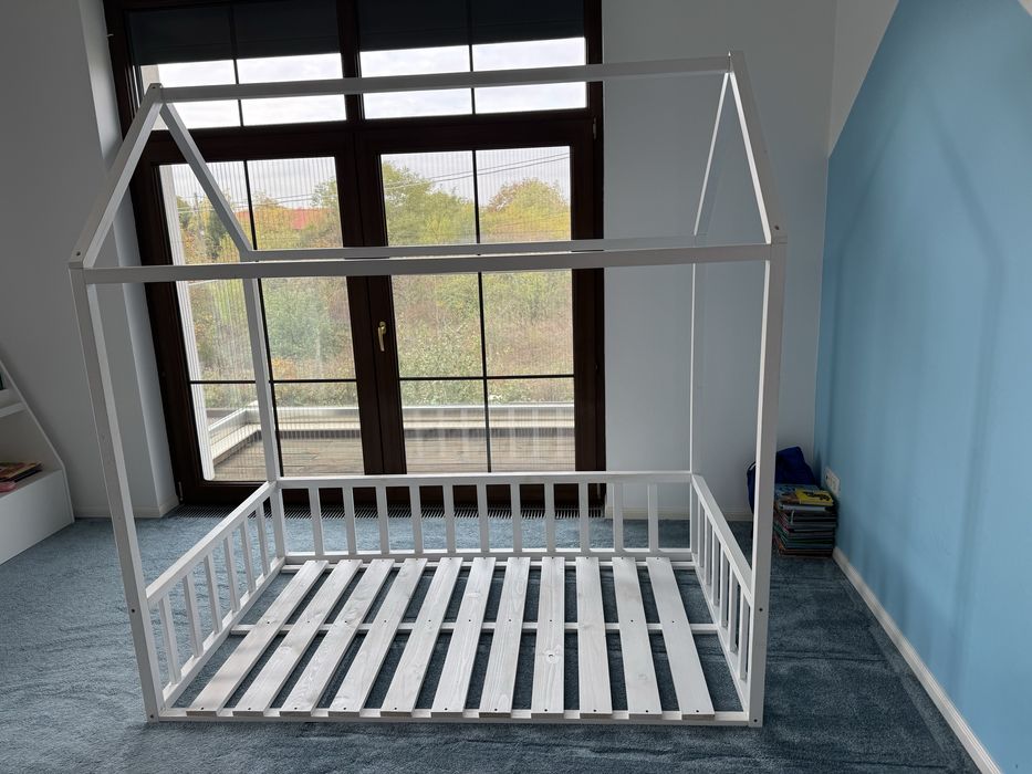 Pat casuta copii 100x180