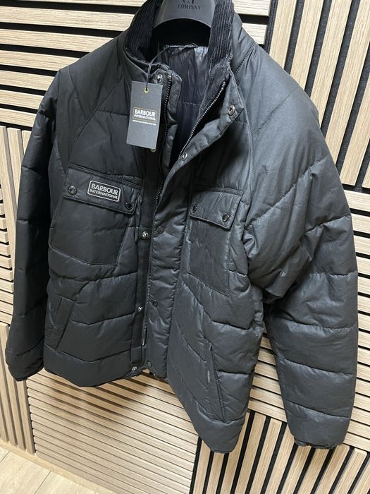 BARBOUR : Hoxton Baffle WAX Jacket Ново зимно яке размер М / Оригинал