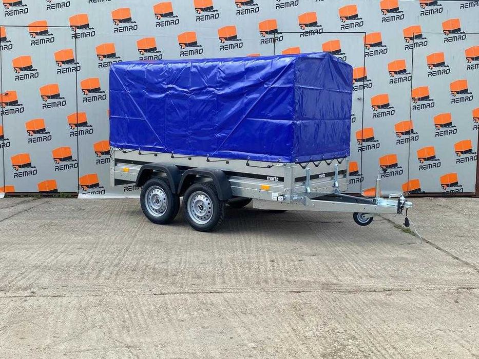 Remorca noua Martz Premium L264 2 axe 750 kg CIV si nr provizorii