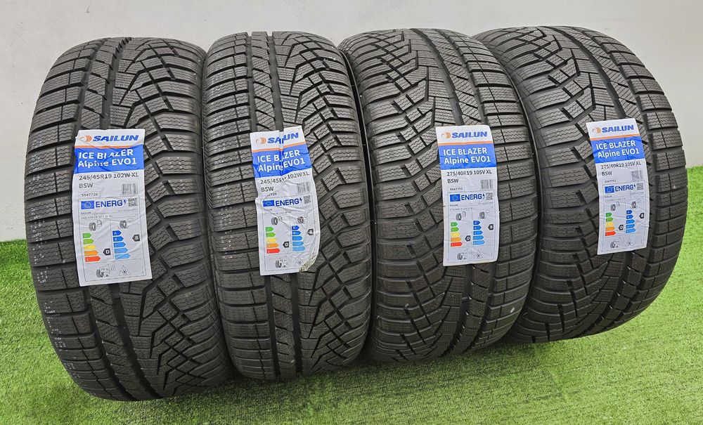 4бр. пакет SAILUN Ice Blazer Alpine 245/45/19 и 275/40/19- зимни НОВИ