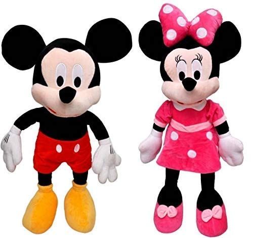 Плюшена играчка Мики Маус и Мини Маус от 18см до 80см Mickey Mouse