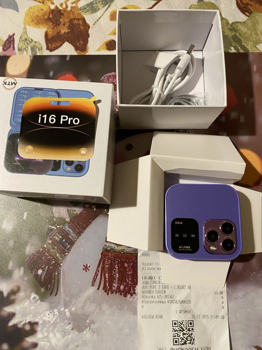 Мини телефон i16 pro