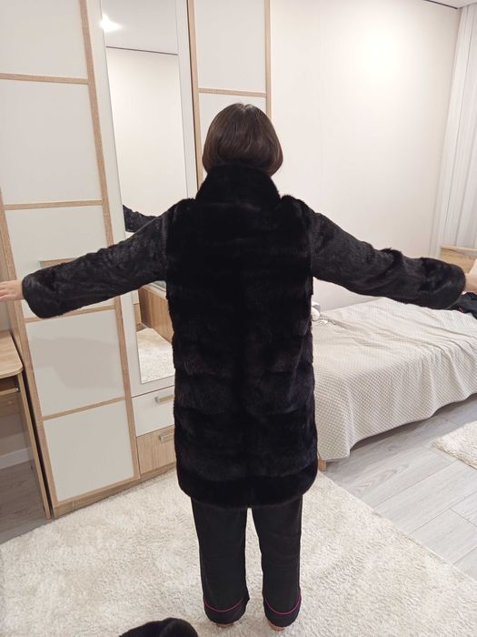 Норкова шуба, размер 42 женский