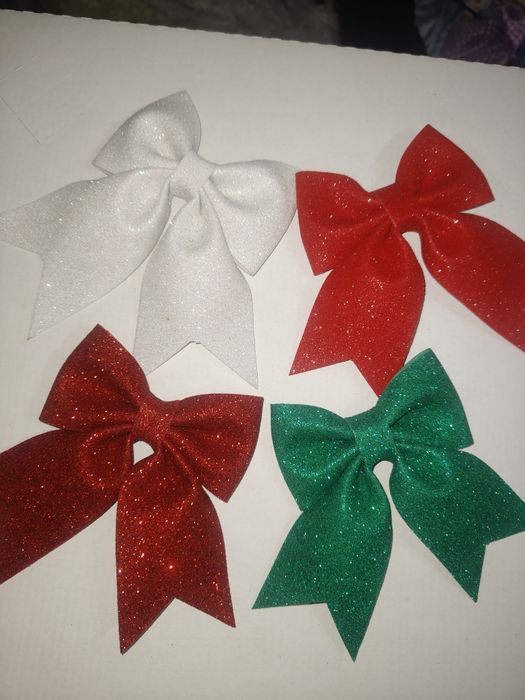 Банты надписи снежинки омела