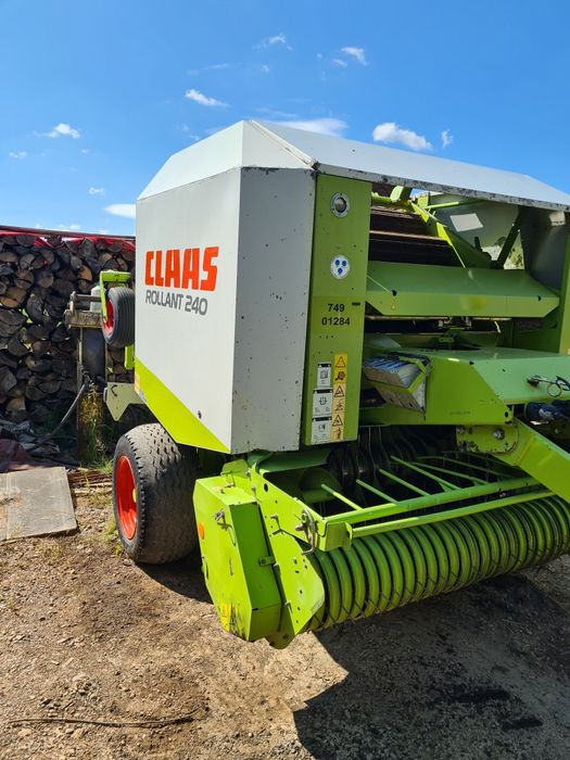 Presa de balotat,balotiera rotunda Claas rollant