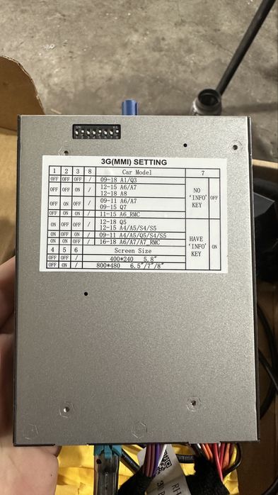 Modul car play audi 3G MMI