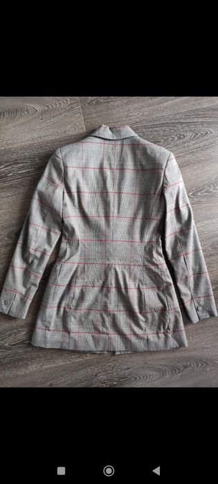 Costum Zara basic, 35% vascoza, marimea xs