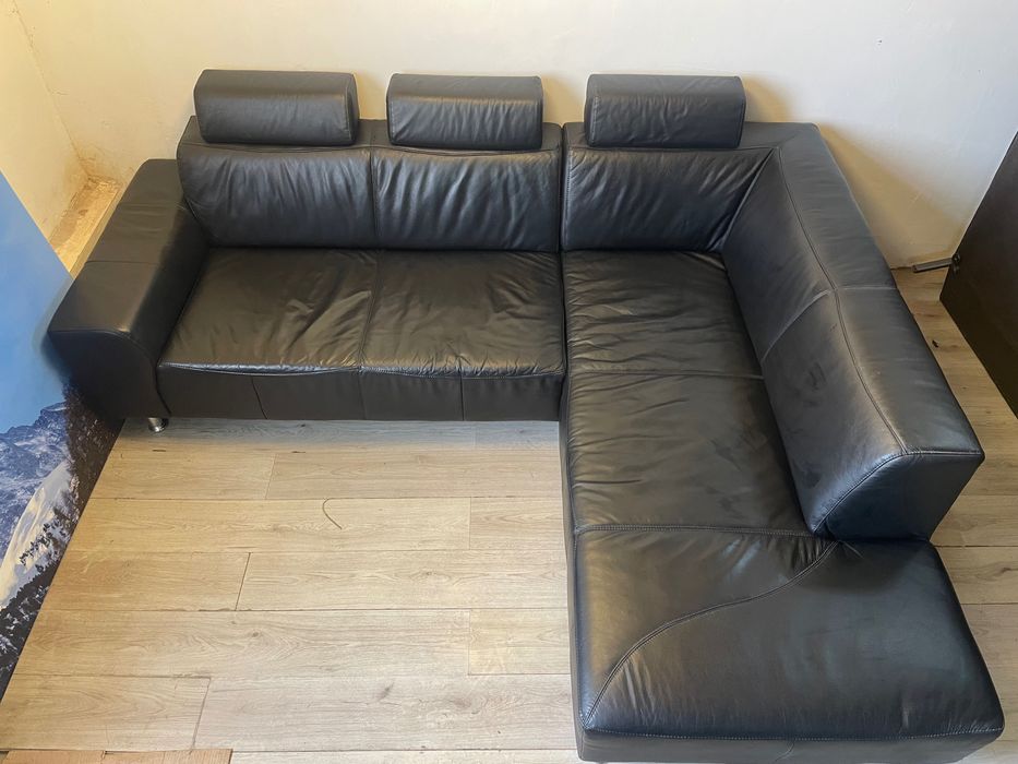Кожени дивани*БЕЗПЛАТЕН ТРАНСПОРТ*(за цяла България)Ъглов кожен диван