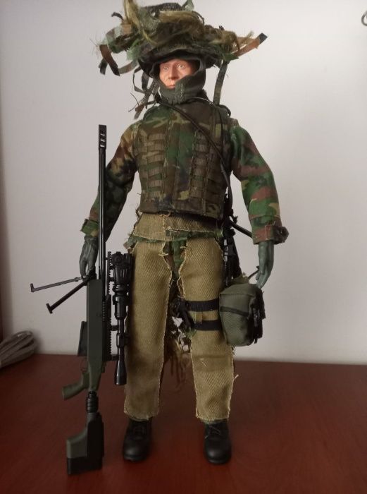 Sniper cu pusca TAC 50 scara 1/6 action figure papusa articulata