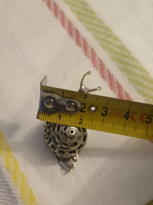 Miniatura argint masiv 800