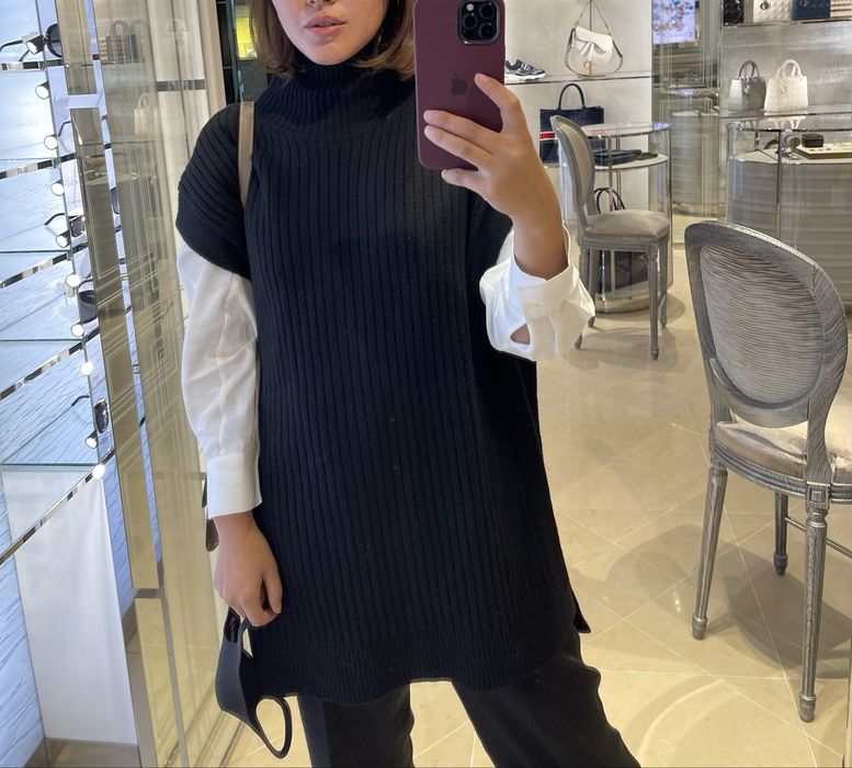 Манишка-кейп massimo dutti