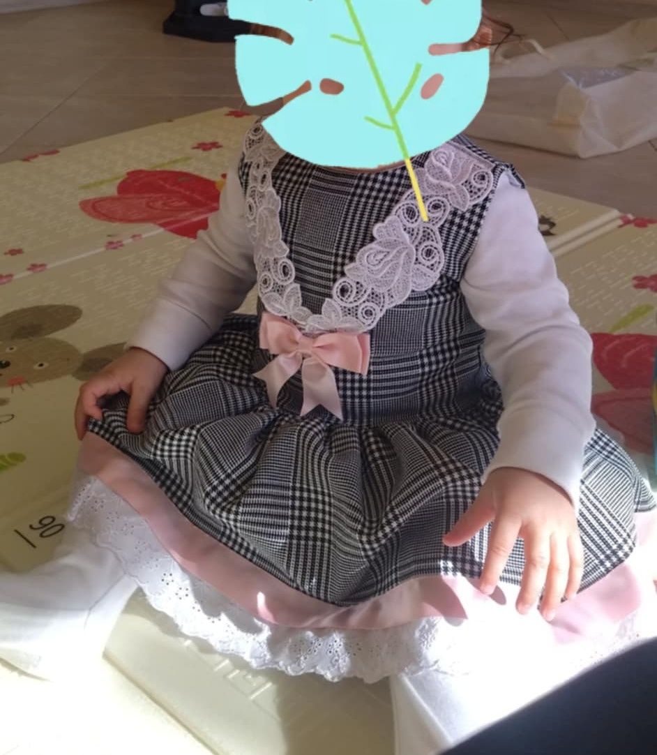 Страхотна рокличка за малка дама, 9-12 месеца