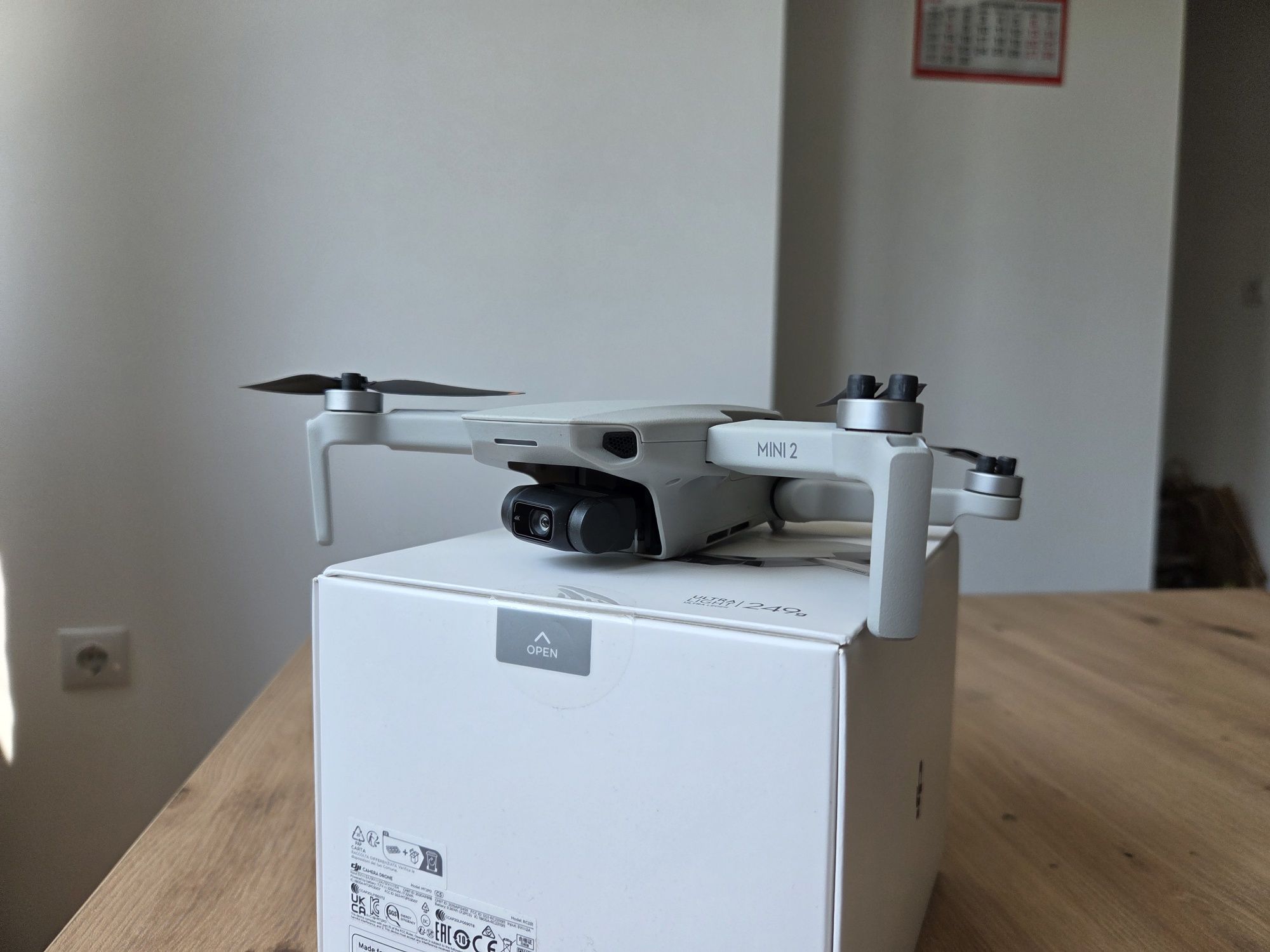 ПРОМОЦИЯ Като нов! Dji mini 2 4к / 2 + 1 нова батерии / кейс / dji