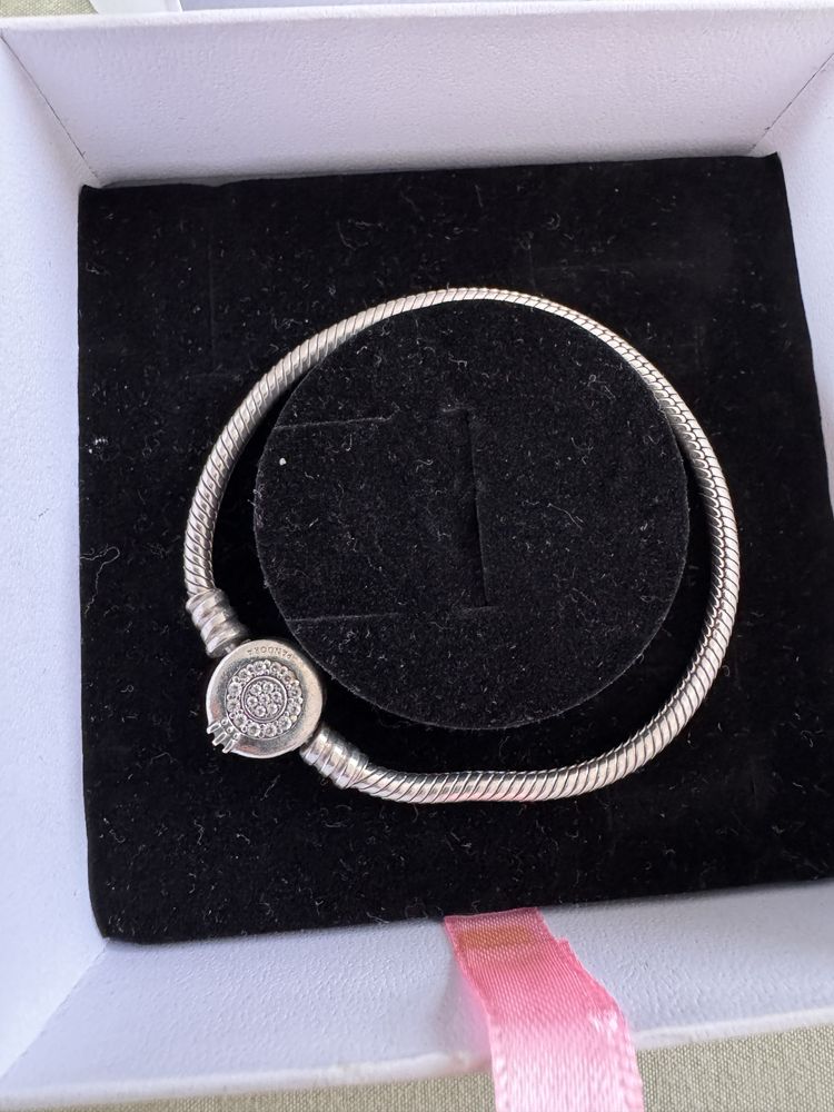 Set bratara pandora + lant si bratara din argint