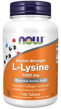 L-Lysine 1000mg 100таб из Америки Л Лизин