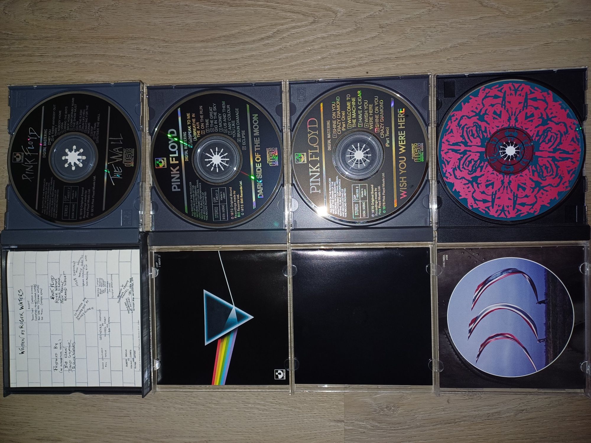 Cd-uri Pink Floyd  made în Japan