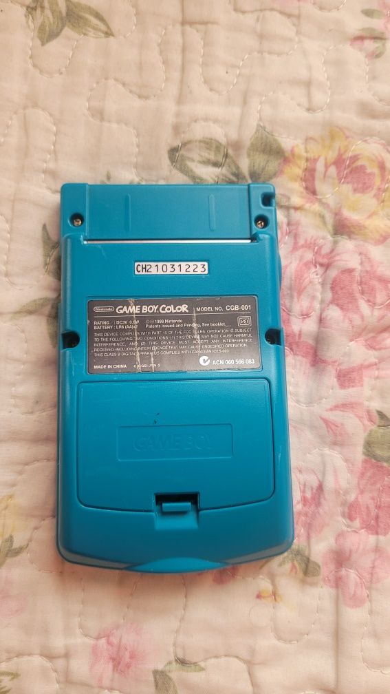 Gameboy color culorea Teal