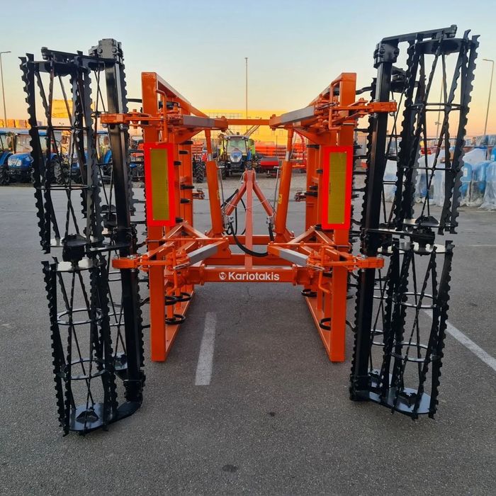 Alta Cultivator Kariotakis, pliabil hidraulic, model KPA600, 140-200 CP, produs nou, stoc Ploiesti, matricola 2022